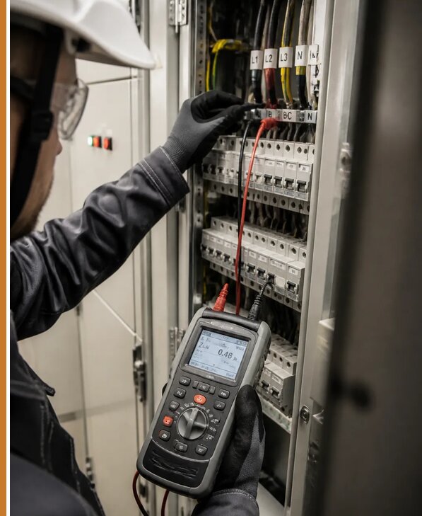 Измерение цепи фаза ноль в Новокузнецке от 1027 р. | Авеста ОТиПБ